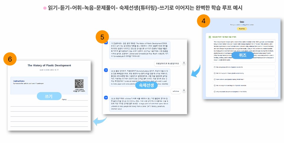 킨더타임즈 타임즈 SP 온라인 영어학원 샘플 6